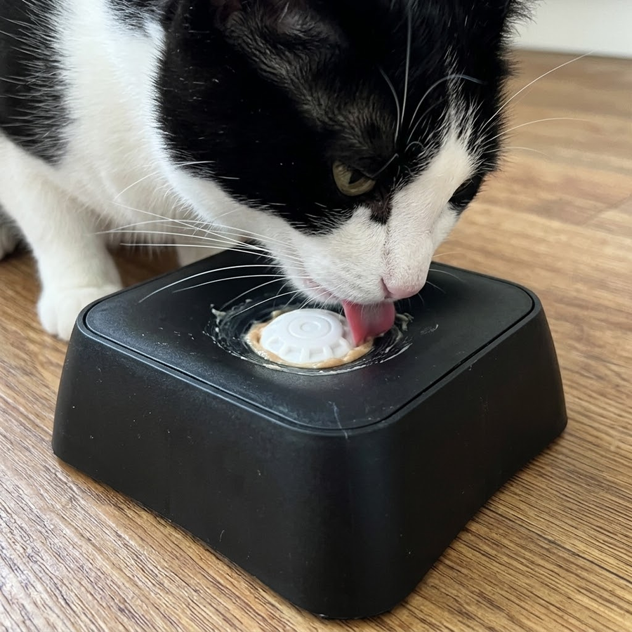 Snack Wheel Rotating Slow Feeder Pet Bowl