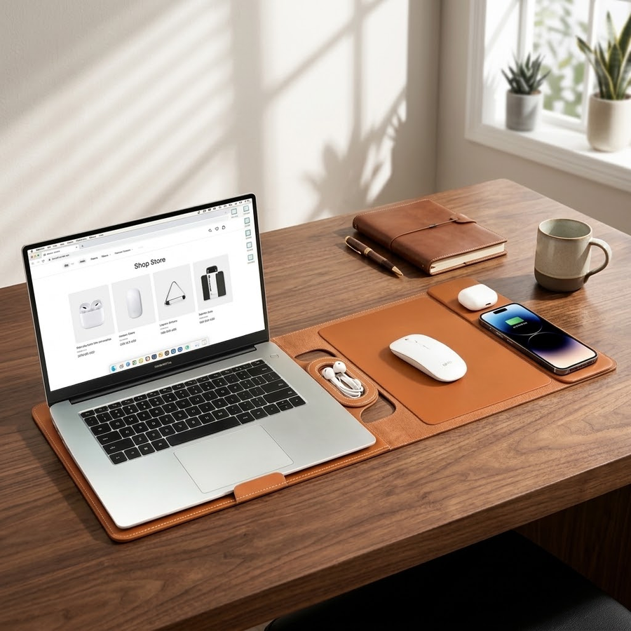 Her Yerde Ofis Dizüstü Bilgisayar Kılıfı Standı