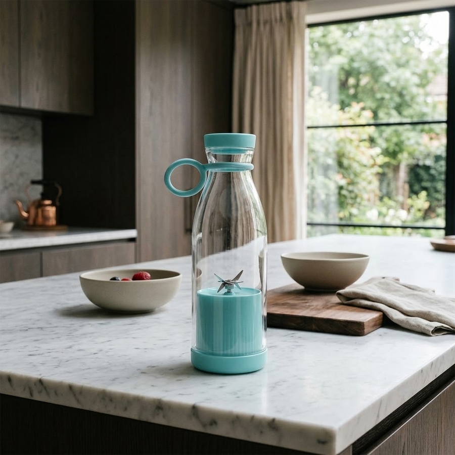 Fruit Rush Portable Electric Blender Juicer Bottle
