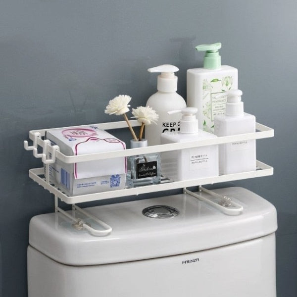 Bathroom Punch-Free Hanging Storage Rack - Image 3