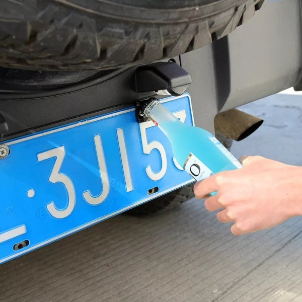 License Plate Mounted Bottle Opener - Image 3