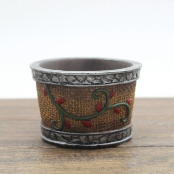 Mini Retro Rome Column Flower Pots - Image 14