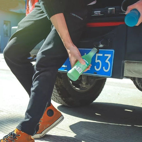 License Plate Mounted Bottle Opener - Image 0