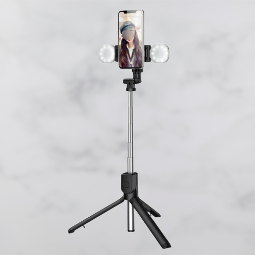 Multifunctional Foldable Selfie Ring Tripod - Image 0