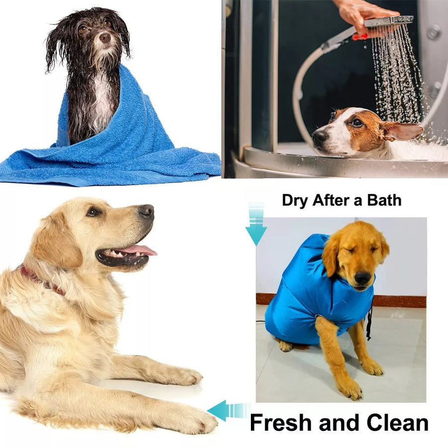 Dog Fast Dry Inflatable Vest - Image 2