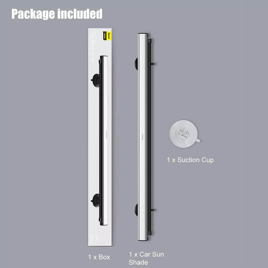 Retractable Car Front Window Sun Shield - Image 4