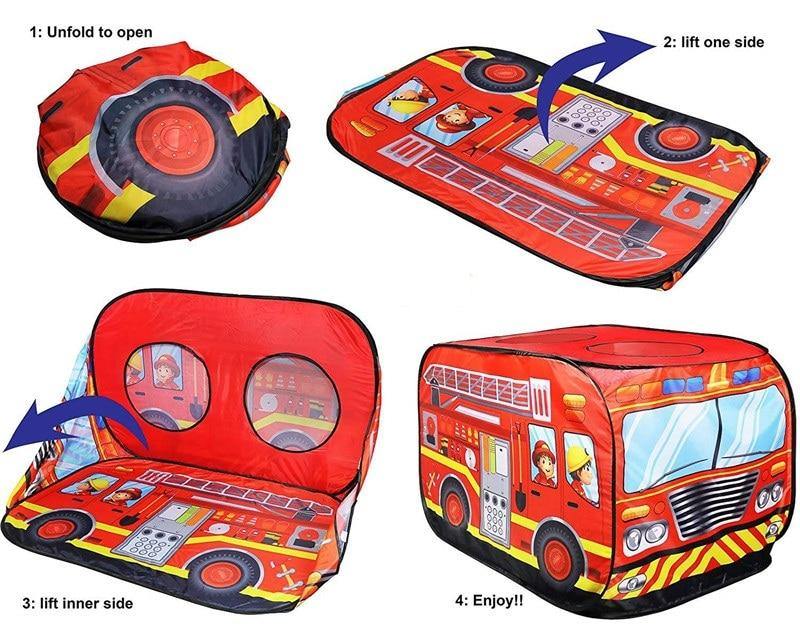 Children Outdoor Foldable Playhouse Tent - Image 5