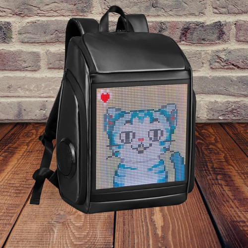 Dynamic Display LED Bluetooth Speaker Backpack - Image 0