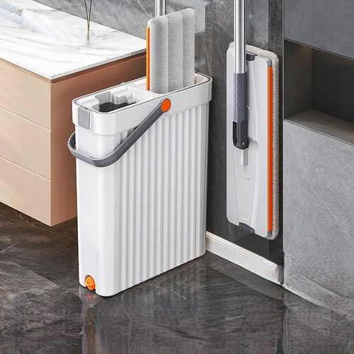 Household Ultra Thin Self-Wringing Magic Mop - Image 0