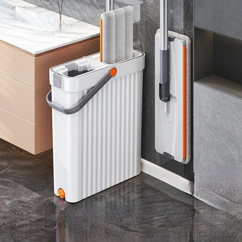 Household Ultra Thin Self-Wringing Magic Mop - Image 0