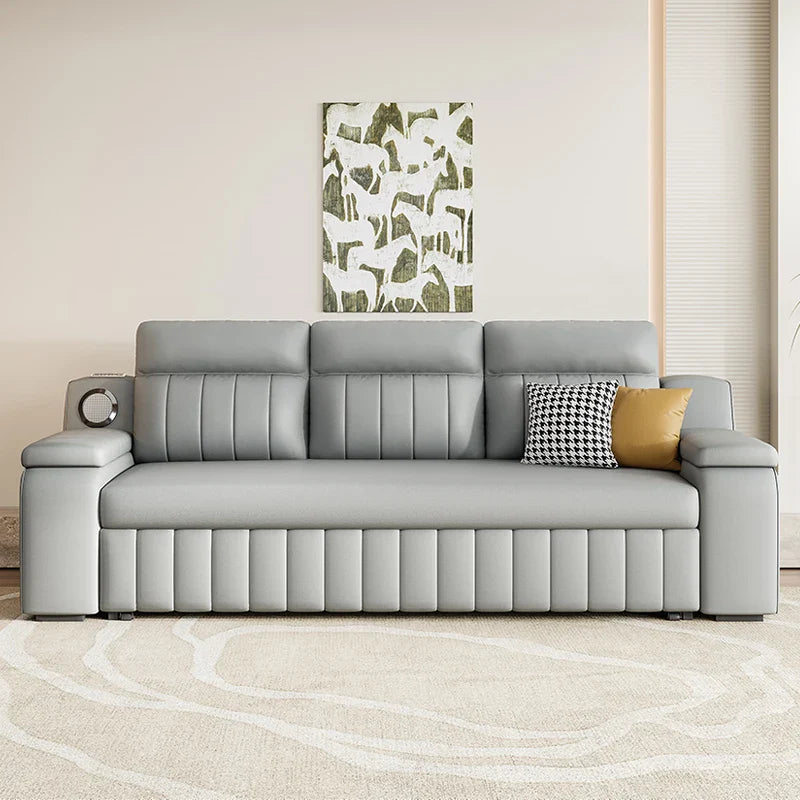 Italian Style Pull-Out Foldable Modern Sofa Bed - Image 2