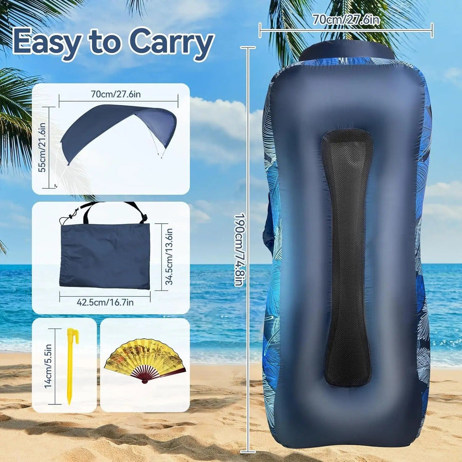 Inflatable Portable Outdoor Air Lounge - Image 4