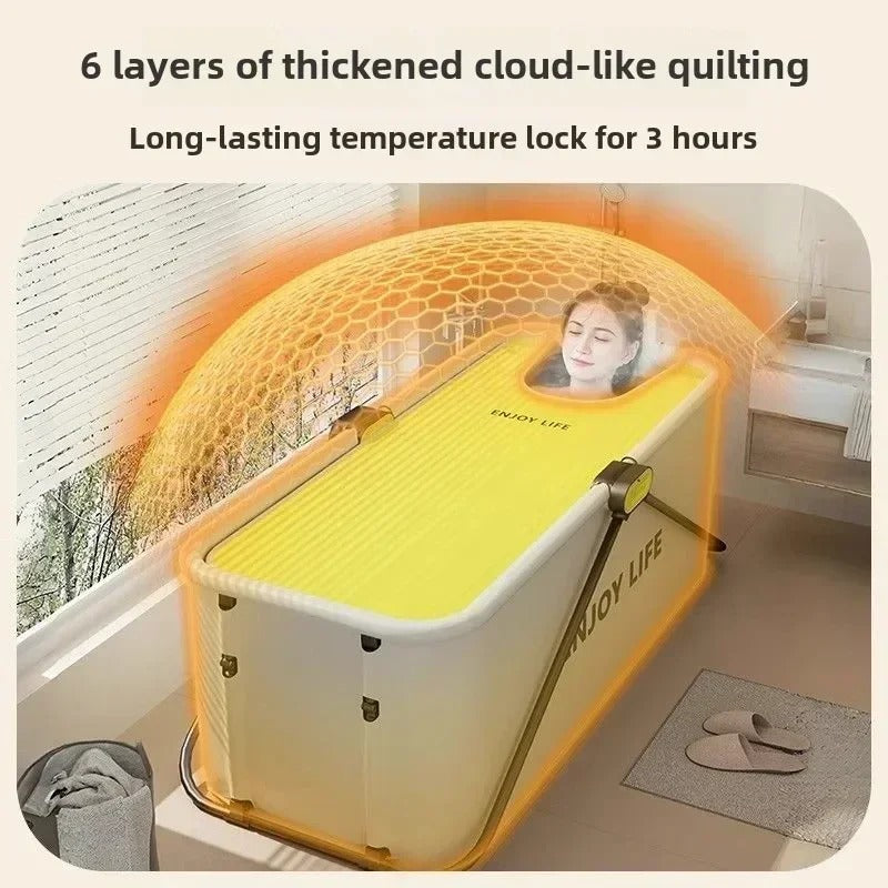 Home Spa Refreshing Portable Relaxing Bathtub - Image 1