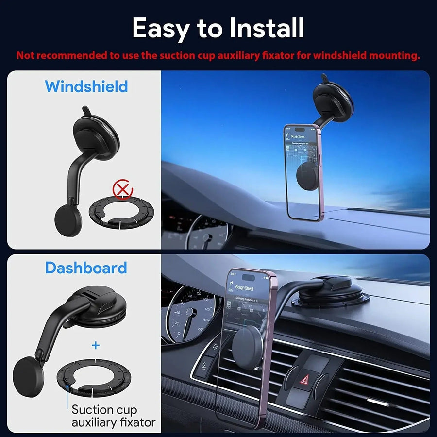 Premium Air Vent Magnetic Universal Phone Holder - Image 4