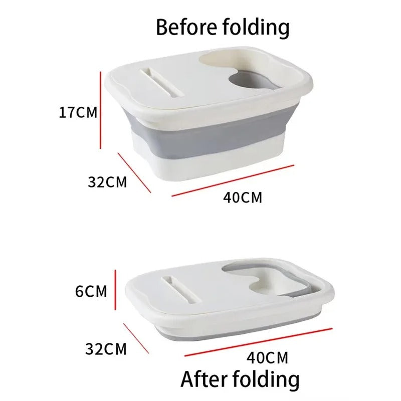 Home Spa Foldable Foot Wash Bucket - Image 5
