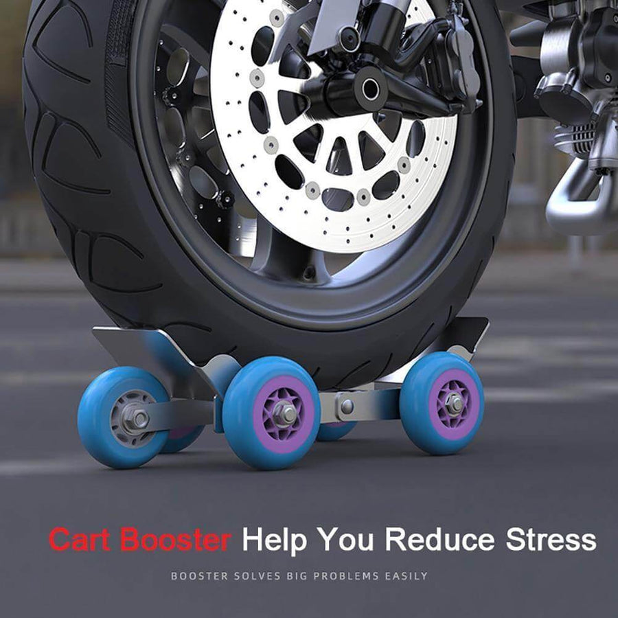 Motorcycle Flat Tire Wheel Puller Trailer - Image 0