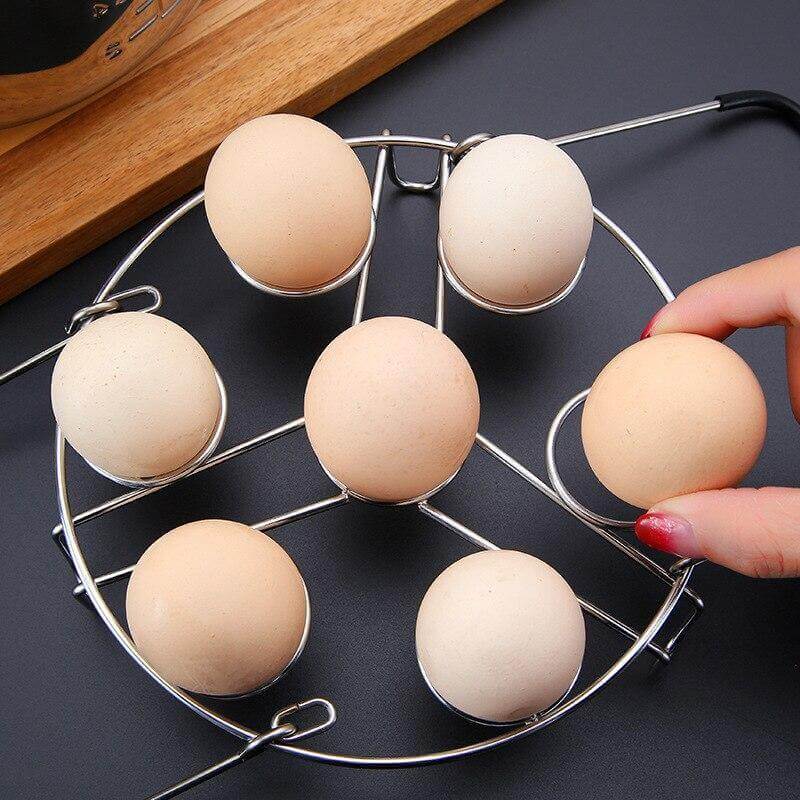 Heat Resistant Stackable Egg Steamer Rack - Image 1