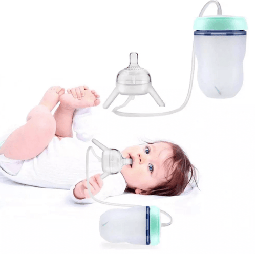 Hand Free Extendable Baby Feeding Bottle - Image 0