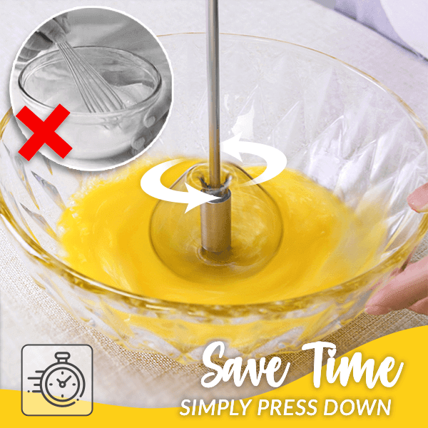 Stainless Steel Easy Stirrer Whisk - Image 2