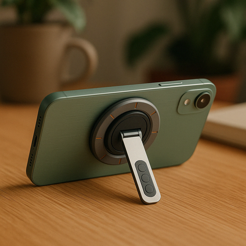 Magnetic Flip Grip Ring Phone Stand Gadget - Image 0
