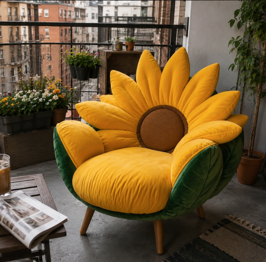 Sunflower Comfort European Sofa Chair