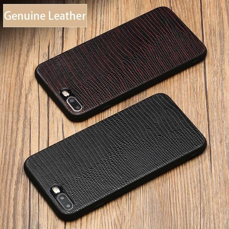 Lizard Texture Leather iPhone Case - Image 6