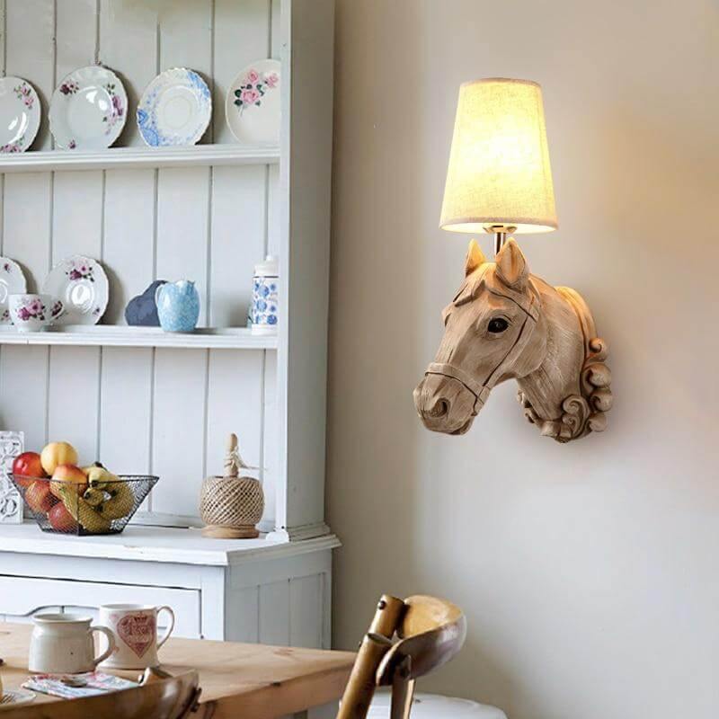 Nordic Horse Wall Lamp - Image 1