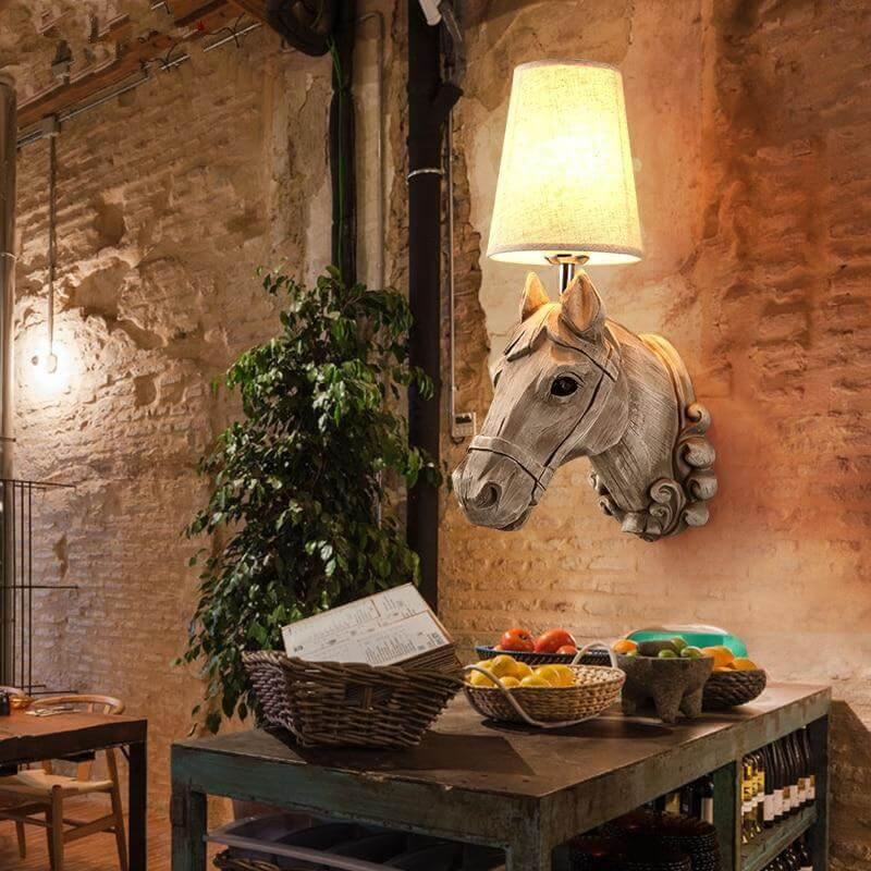 Nordic Horse Wall Lamp - Image 3