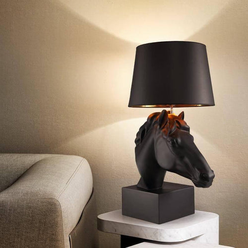 Horse Head Side Desk Lamp - Image 0
