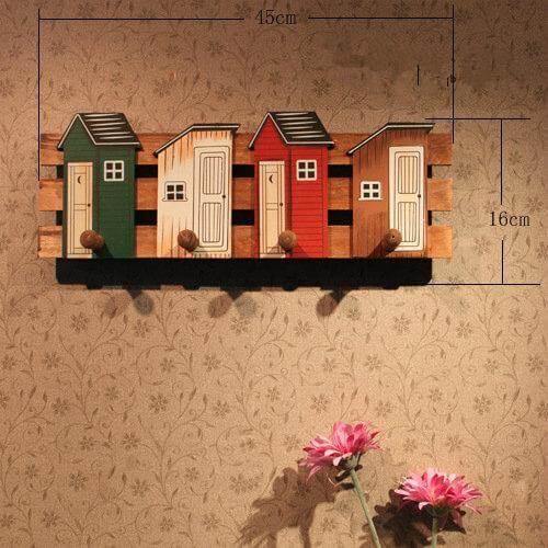 Vintage Retro House Coat Hanger - Image 1