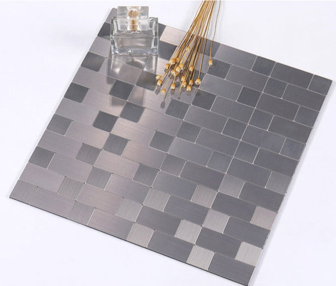 3D Metal Self Adhesive Brick Wall Stickers - Image 7