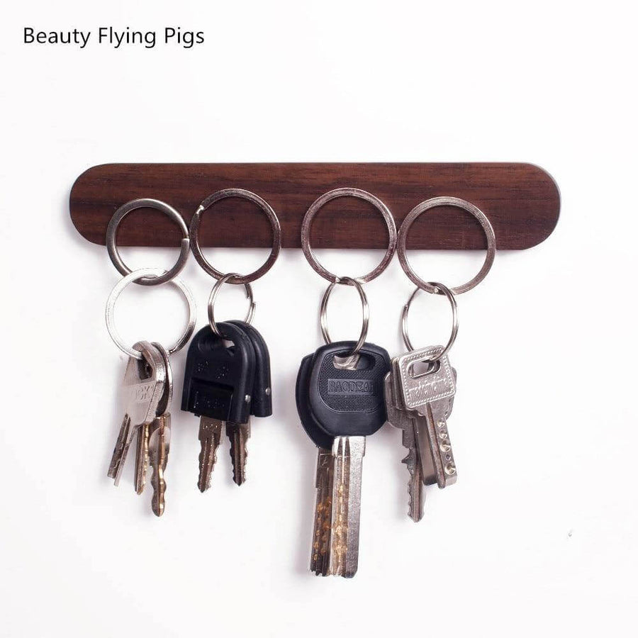 Magnetic Elegant Wood Key Holder - Image 12