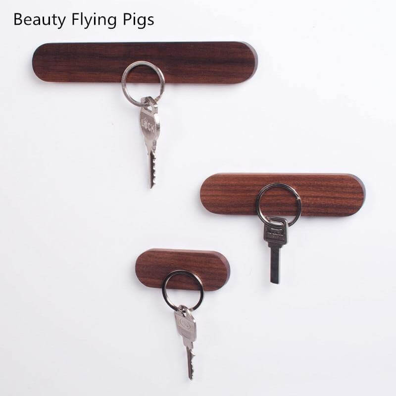Magnetic Elegant Wood Key Holder - Image 2