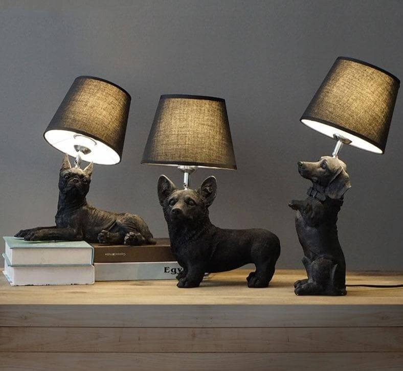 Creative Puppy Love LED Table Light - Image 2