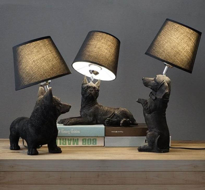 Creative Puppy Love LED Table Light - Image 6