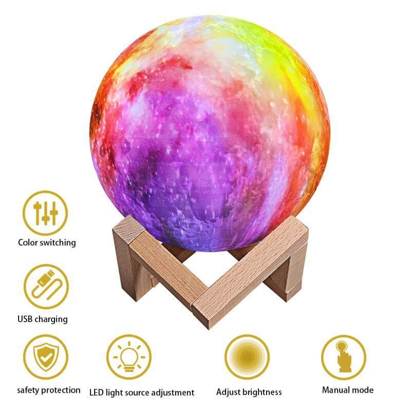 3D Moon Night Lamp - Image 11