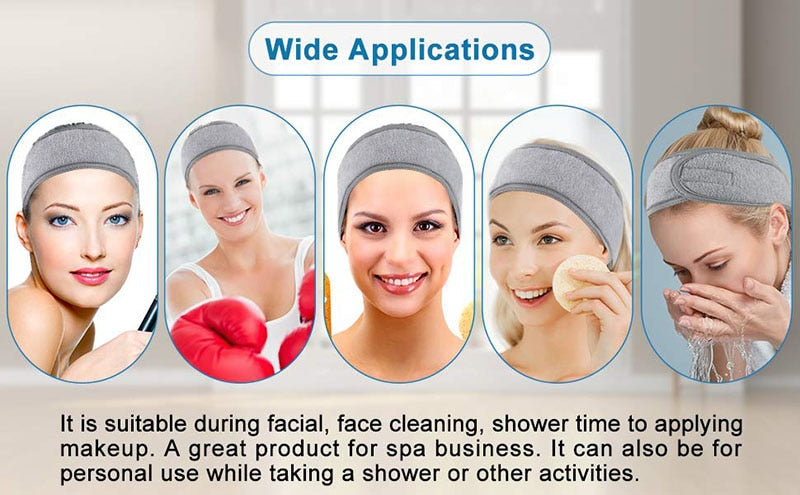 5pcs Magic Make Up Headband - Image 3