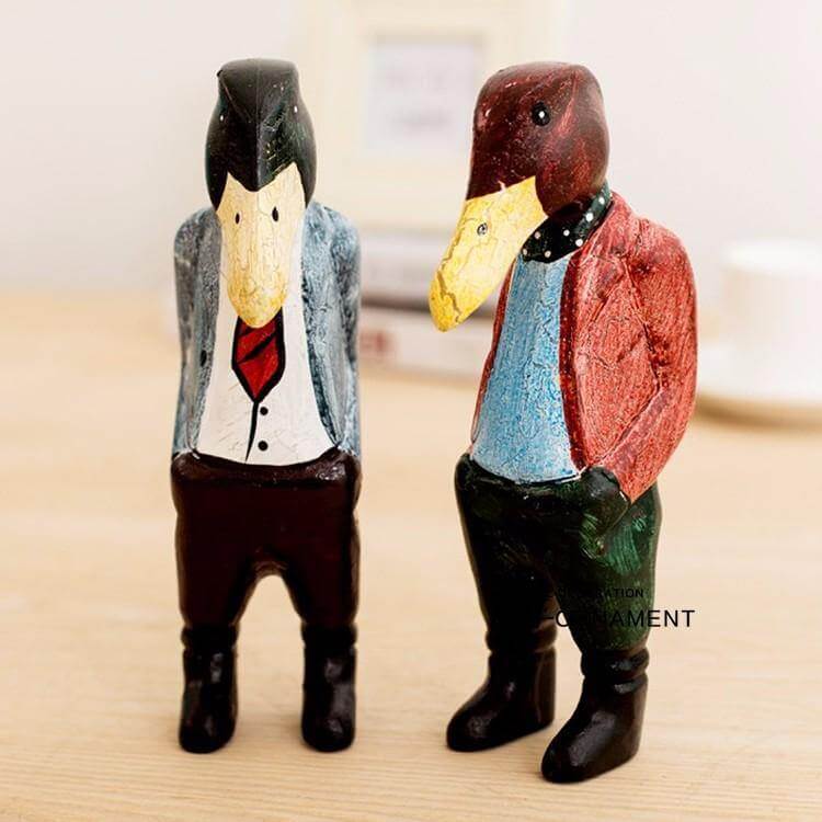Mr Duck Brother Figurines - Image 4