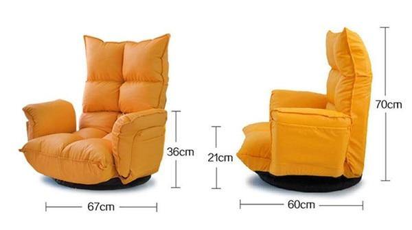 Modern 360 Degree Rotating Adjustment Chair Sofa - Image 9