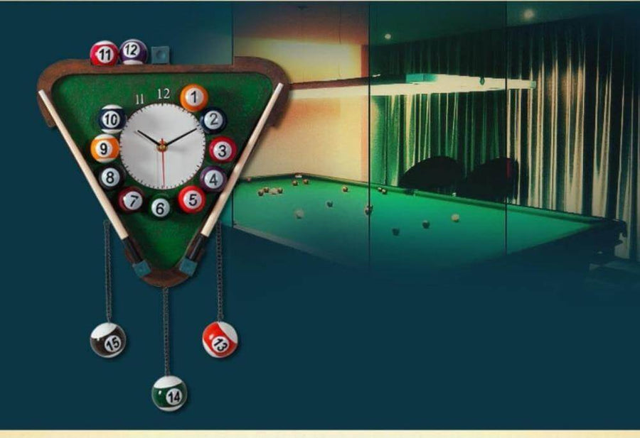 Modern Pool Wall Clock - Image 6