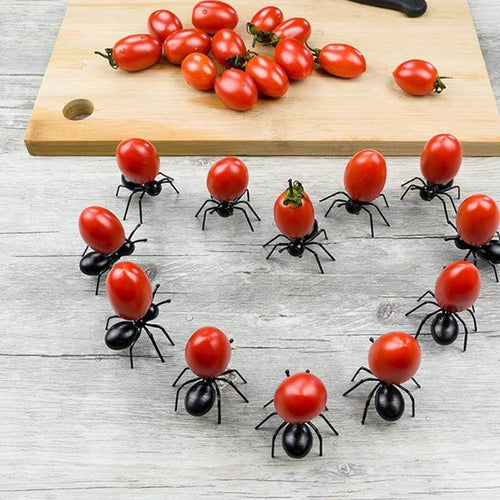 12Pcs Ants Food Fruit Holder - Image 0