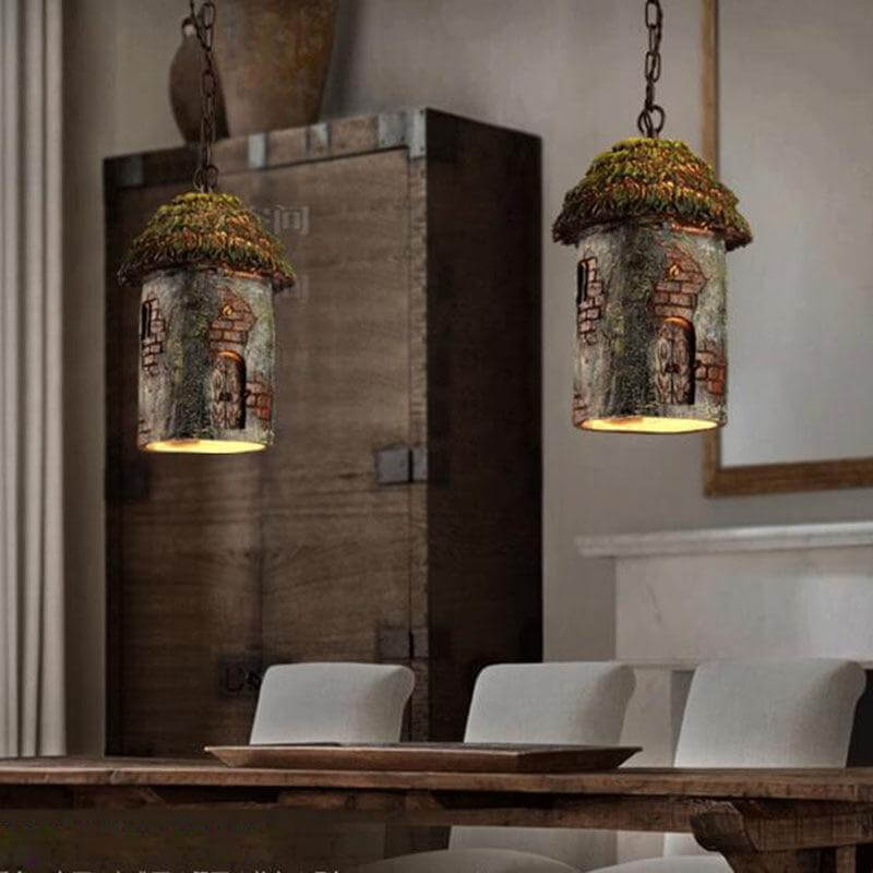 Retro Tree House Hanging Lamp - Image 3