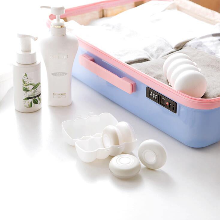 4pcs Refillable Travel Shampoo Lotion Organizer Set - Image 2