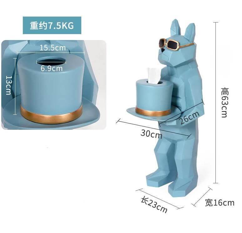 Dog Luxury Tissue Holder - Image 1