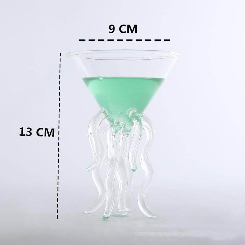 Creative Octopus Cocktail Glass - Image 1