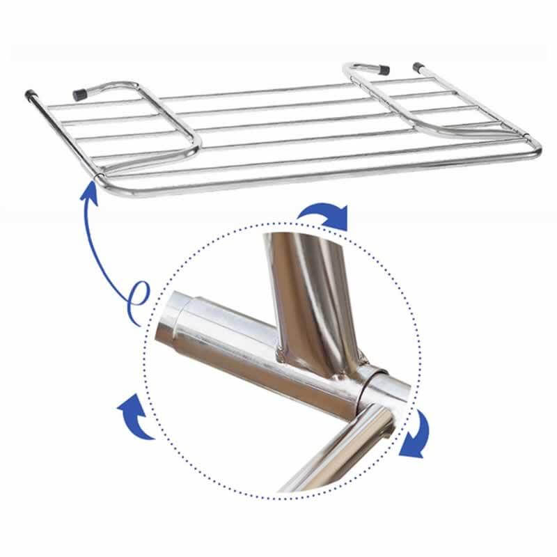 Stainless Steel Foldable Drying Rack Shelf - Image 2