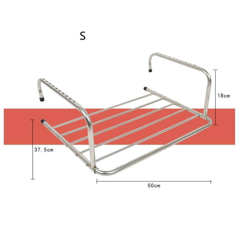 Stainless Steel Foldable Drying Rack Shelf - Image 3