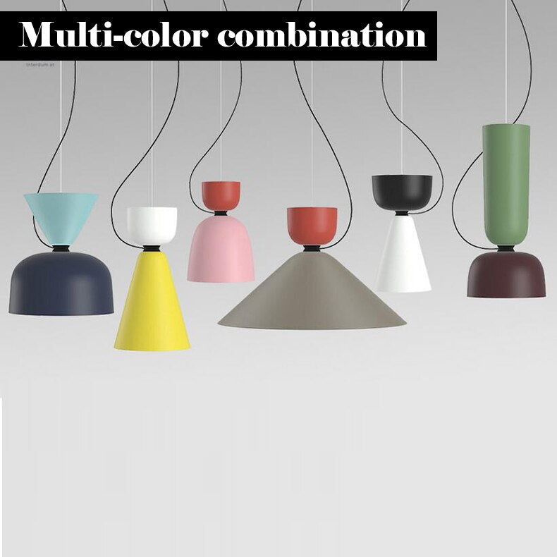 Nordic Modern Colorful Pendant Lamps - Image 1