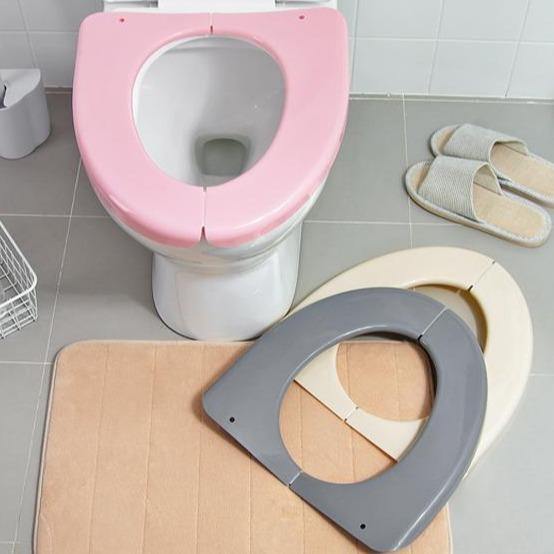 Portable Plastic Toilet Seat Cover - Image 6