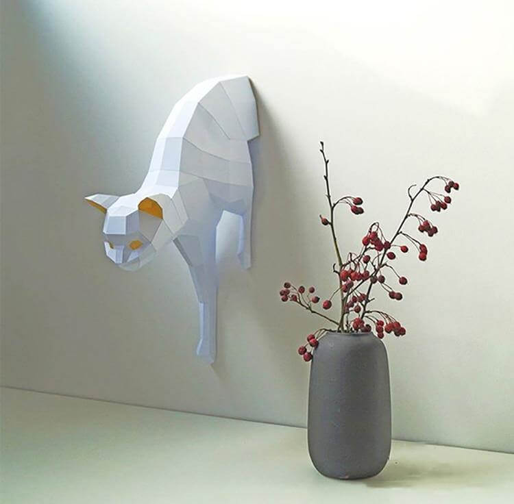 Nordic Handmade Cat Home Decor - Image 2